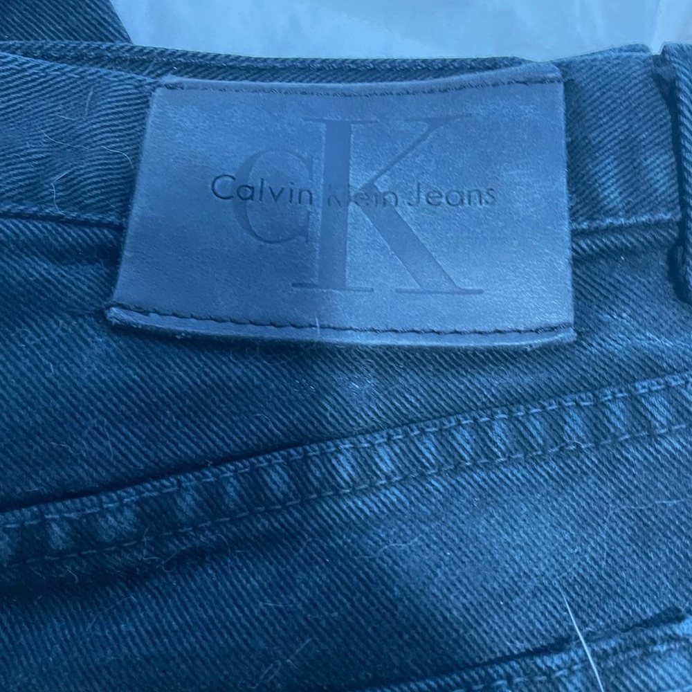 Vintage Calvin Klein Men's black easy fit Jeans
